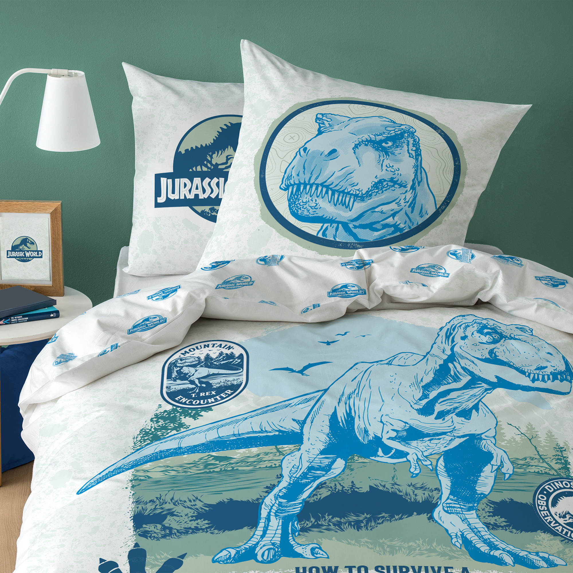 Jurassic World Duvet cover Encounter - Single - 140 x 200 cm - Cotton