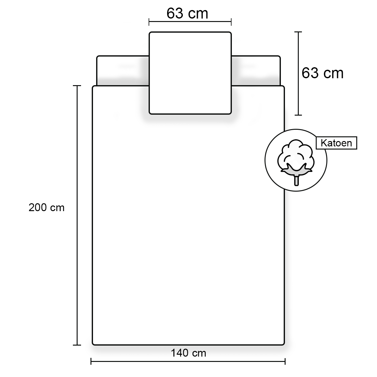 Minions Duvet cover Sketch - Single - 140 x 200 cm - Cotton