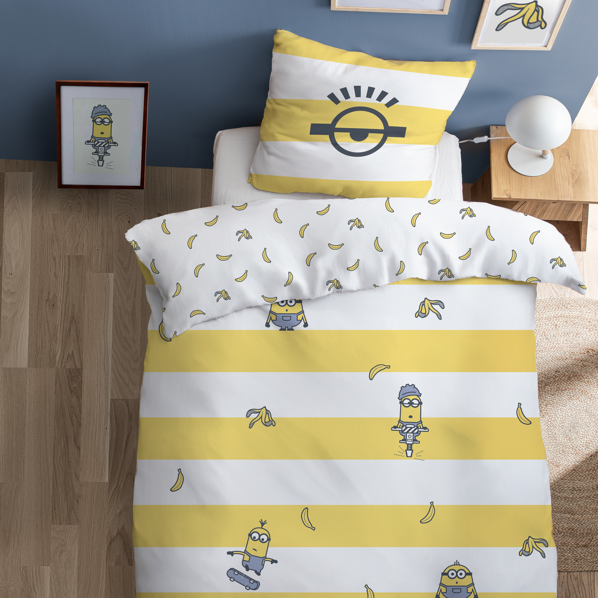 Minions Duvet cover Sketch - Single - 140 x 200 cm - Cotton