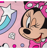 Disney Minnie Mouse Dekbedovertrek Wink - Eenpersoons - 140  x 200 cm - Katoen