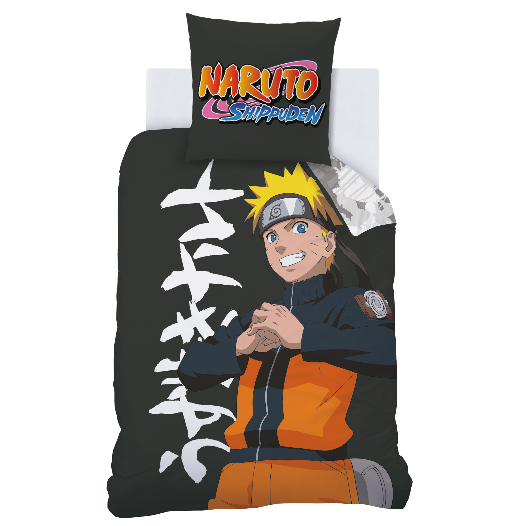 Naruto Dekbedovertrek Uzumaki - Eenpersoons - 140  x 200 cm - Katoen