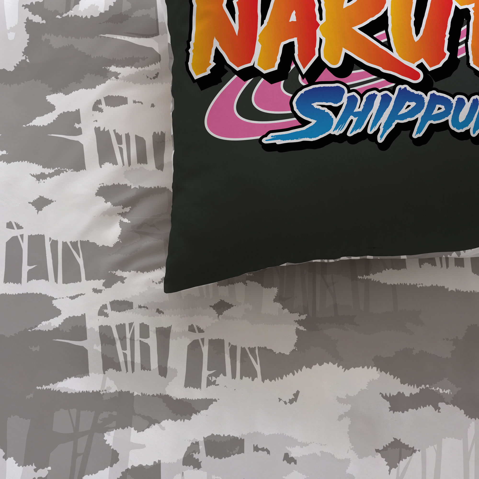 Naruto Dekbedovertrek Uzumaki - Eenpersoons - 140  x 200 cm - Katoen