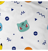 Pokemon Fitted sheet Starter - Single - 90 x 190/200 cm - Cotton