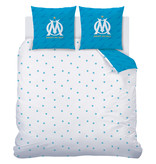 Olympique Marseille Duvet cover Droit au But - Lits Jumeax - 240 x 220 cm - Cotton