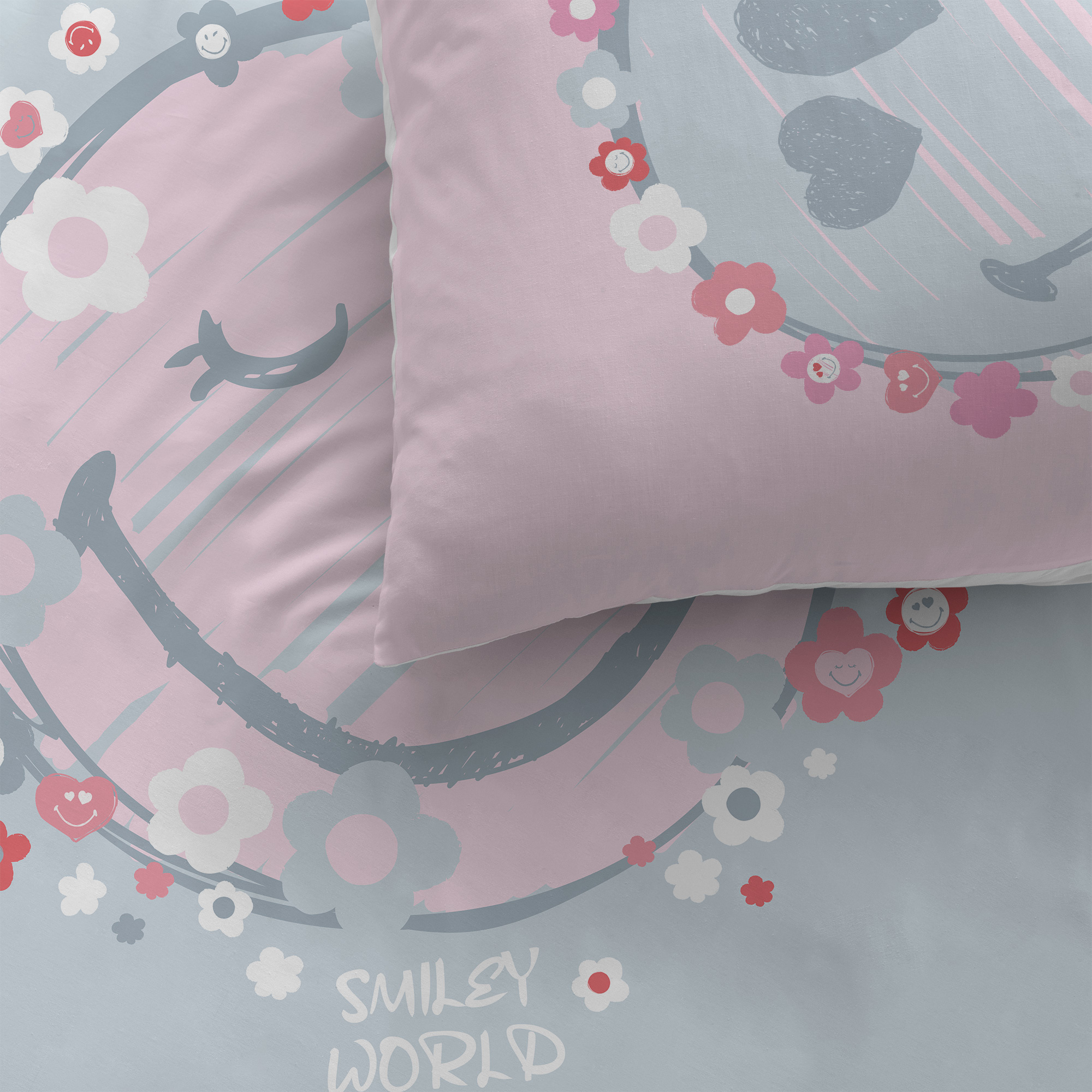 Smiley World Duvet cover Summer Fun - Single - 140 x 200 cm - Cotton