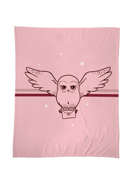 Harry Potter Fleece deken Girly Owl - 125 x 150 cm