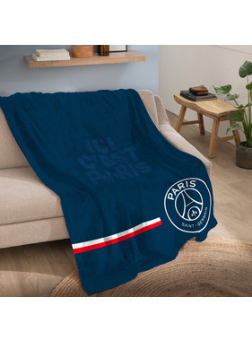 Paris Saint Germain Fleece deken Premium - 125 x 150 cm