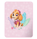 Paw Patrol Fleece Blanket, Paradise - 110 x 140 cm - Polyester