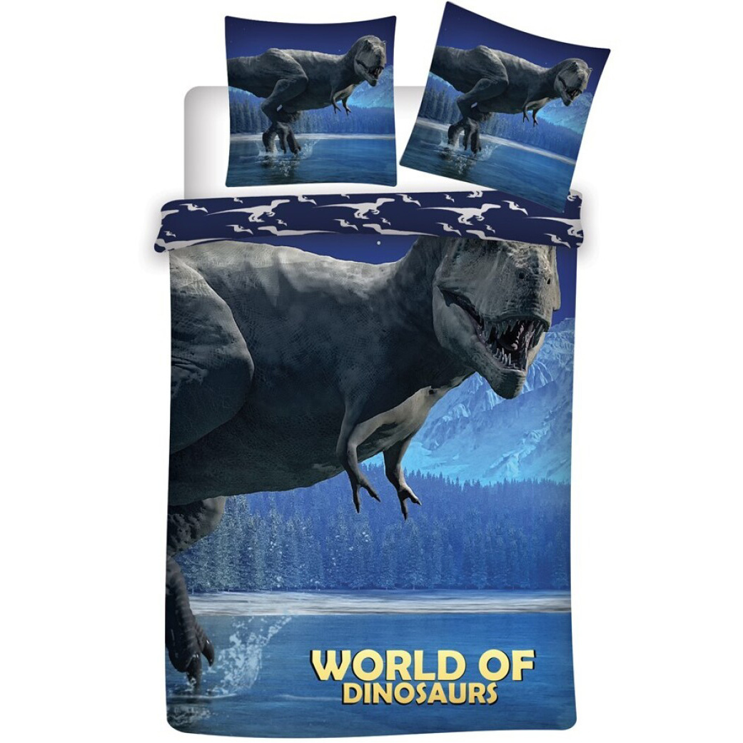 Dinosaurus Duvet cover T-Rex - Single - 140 x 200 cm - Polyester