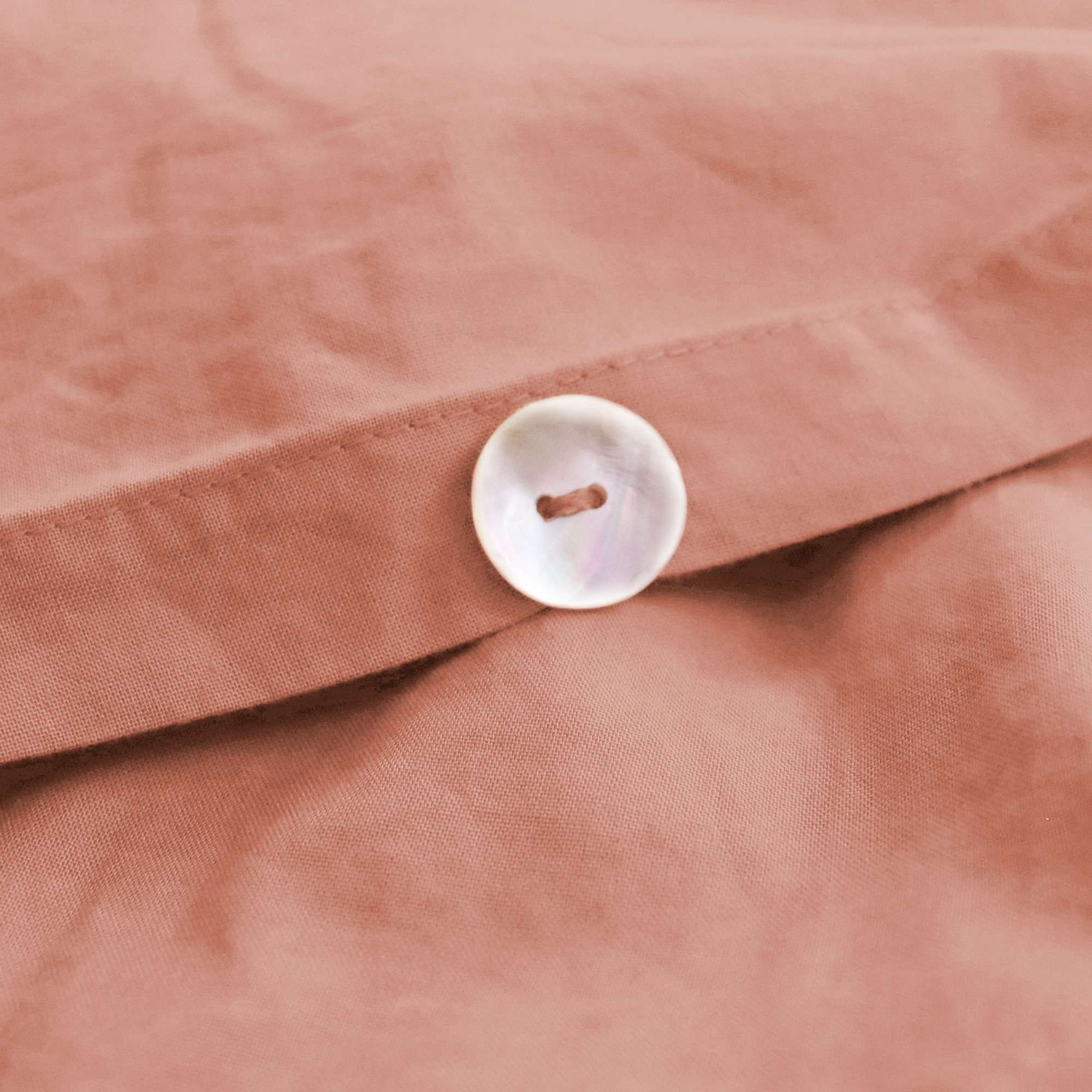 Matt & Rose Dekbedovertrek Nude - Eenpersoons - 140 x 200 cm, zonder kussenslopen - Katoen