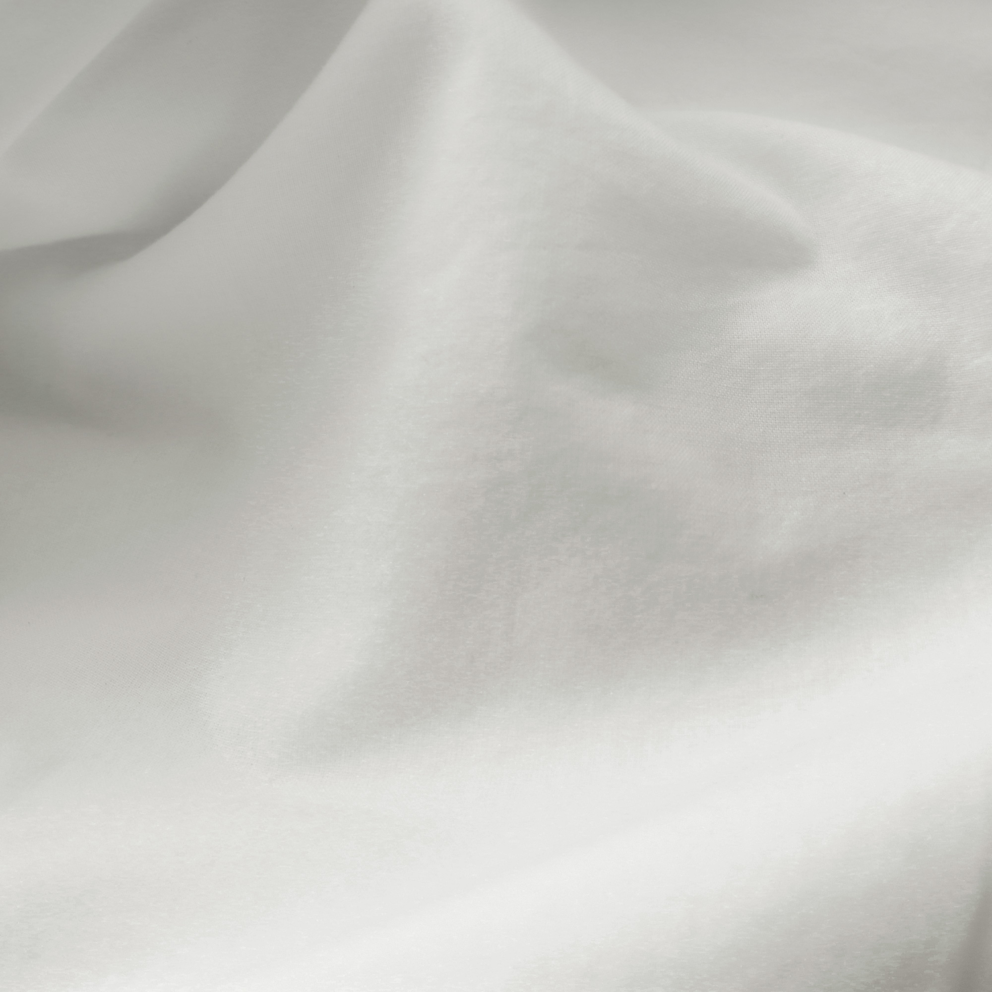 Matt & Rose Fitted sheet White - Double - 140 x 190/200 cm - Washed Cotton