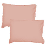 Matt & Rose Set Pillowcases Nude - 50 x 70 cm - Washed Cotton