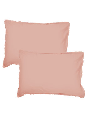 Matt & Rose Set Pillowcases Nude 50 x 70 cm Washed Cotton