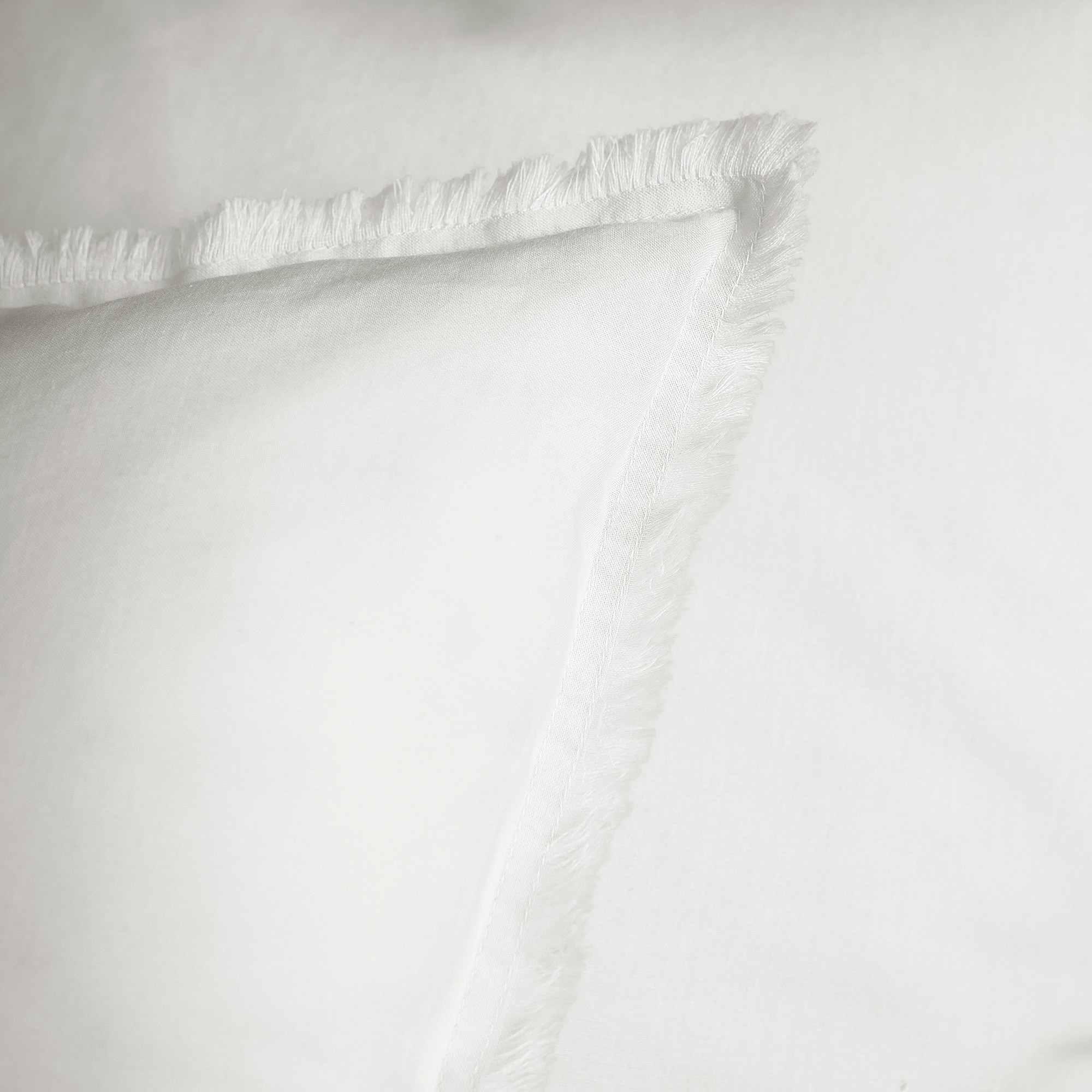 Matt & Rose Set Pillowcases White - 50 x 70 cm - Washed Cotton