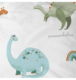 Matt & Rose Dekbedovertrek Dino's - Eenpersoons - 140 x 200 cm - Katoen