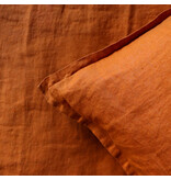 Matt & Rose Set Pillowcases Copper Color - 50 x 70 cm - 100% Linen