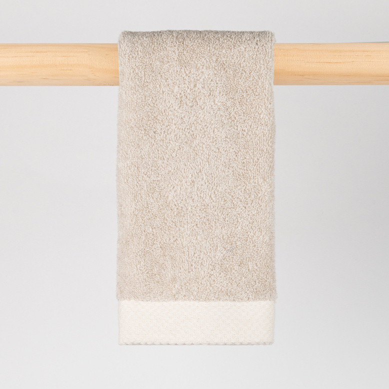 Torres Novas 1845 Guest towel DO ZERO, Gray - 30 x 50 cm - 100% Cotton