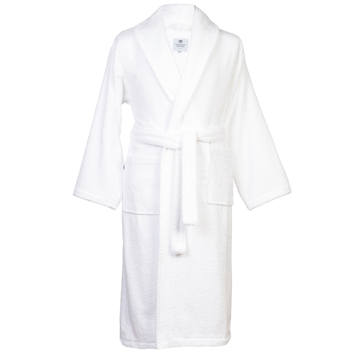 Torres Novas 1845 Bathrobe White - Small - Unisex - 100% Cotton