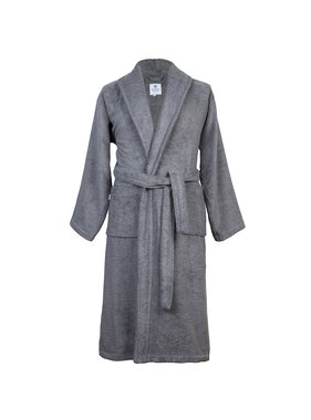 Torres Novas 1845 Bathrobe Gray - Small - Unisex - Cotton