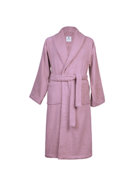 Torres Novas 1845 Bathrobe Old Pink - X Large - Unisex - Cotton