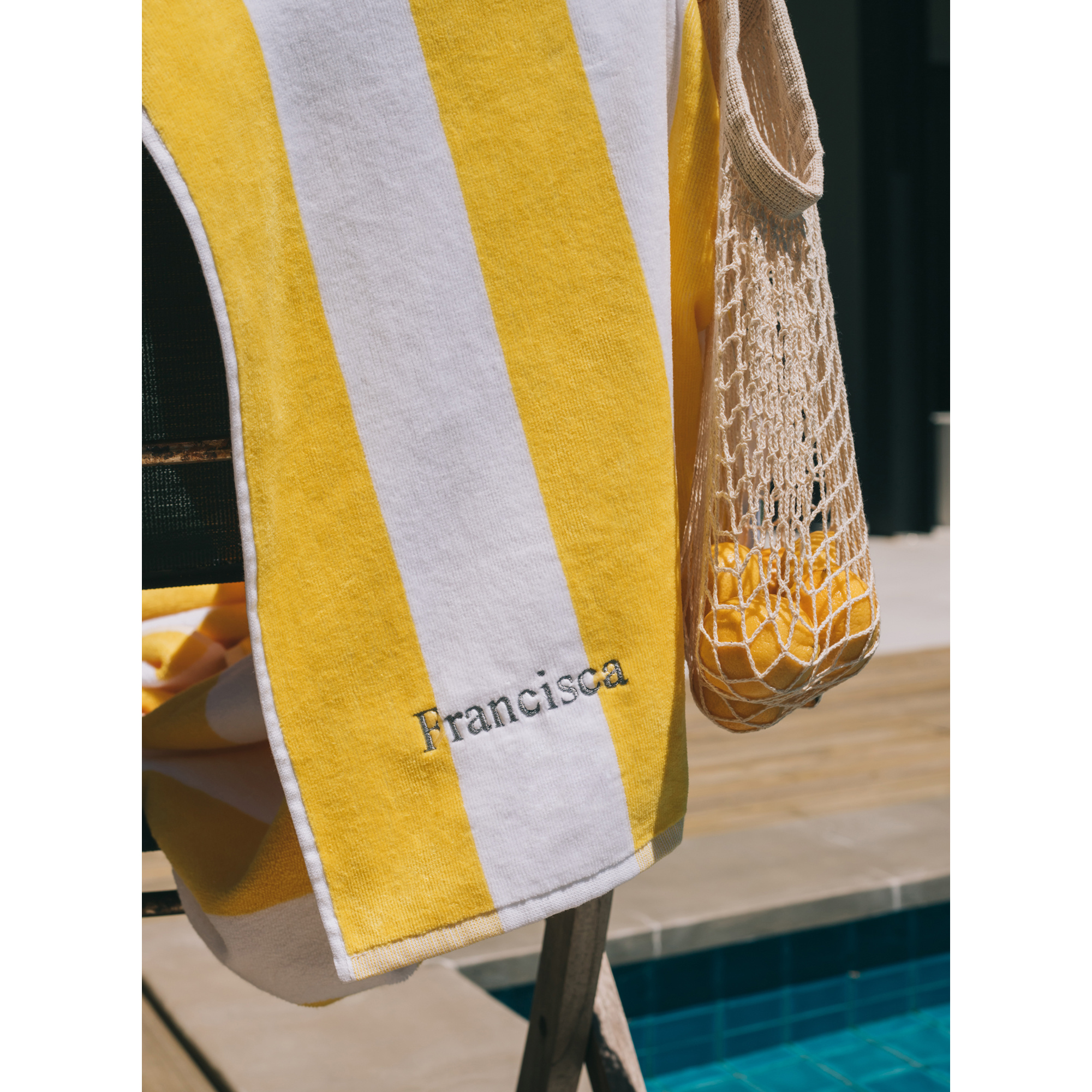 Torres Novas 1845 Torres Novas Beach towel Gibalta 100x180cm Yellow