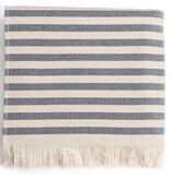 Torres Novas 1845 Beach towel Barra, Blue - 100 x 180 cm - 100% Cotton