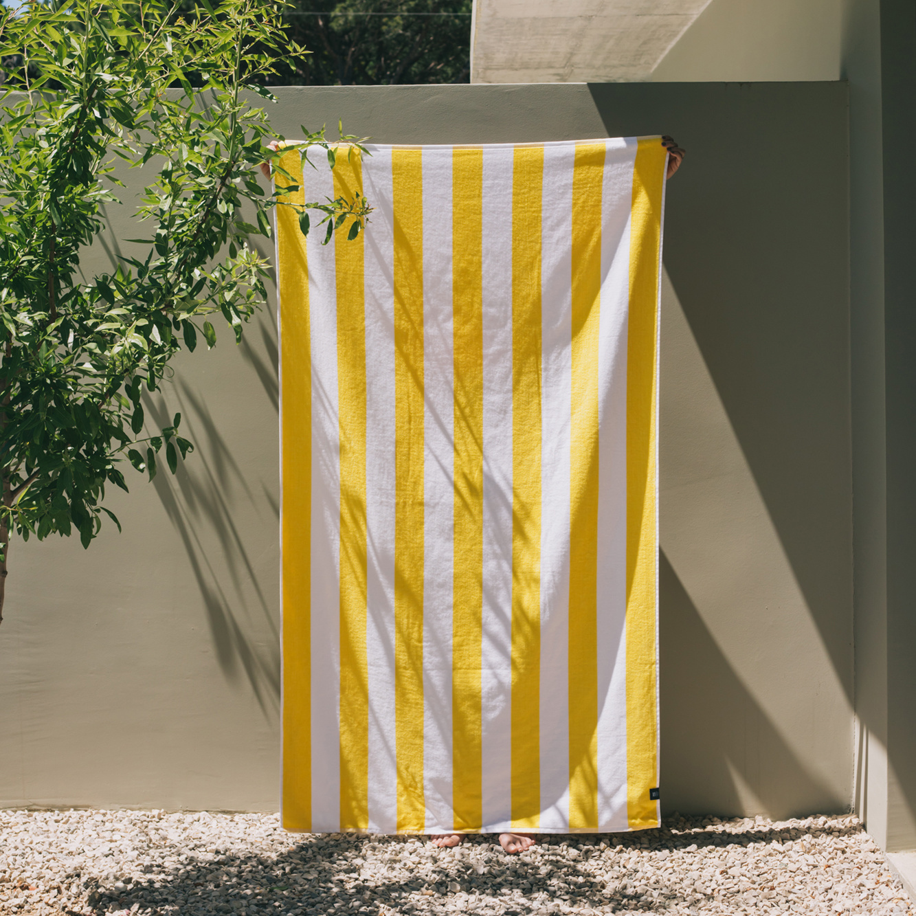 Torres Novas 1845 Torres Novas Beach towel Gibalta 100x180cm Yellow