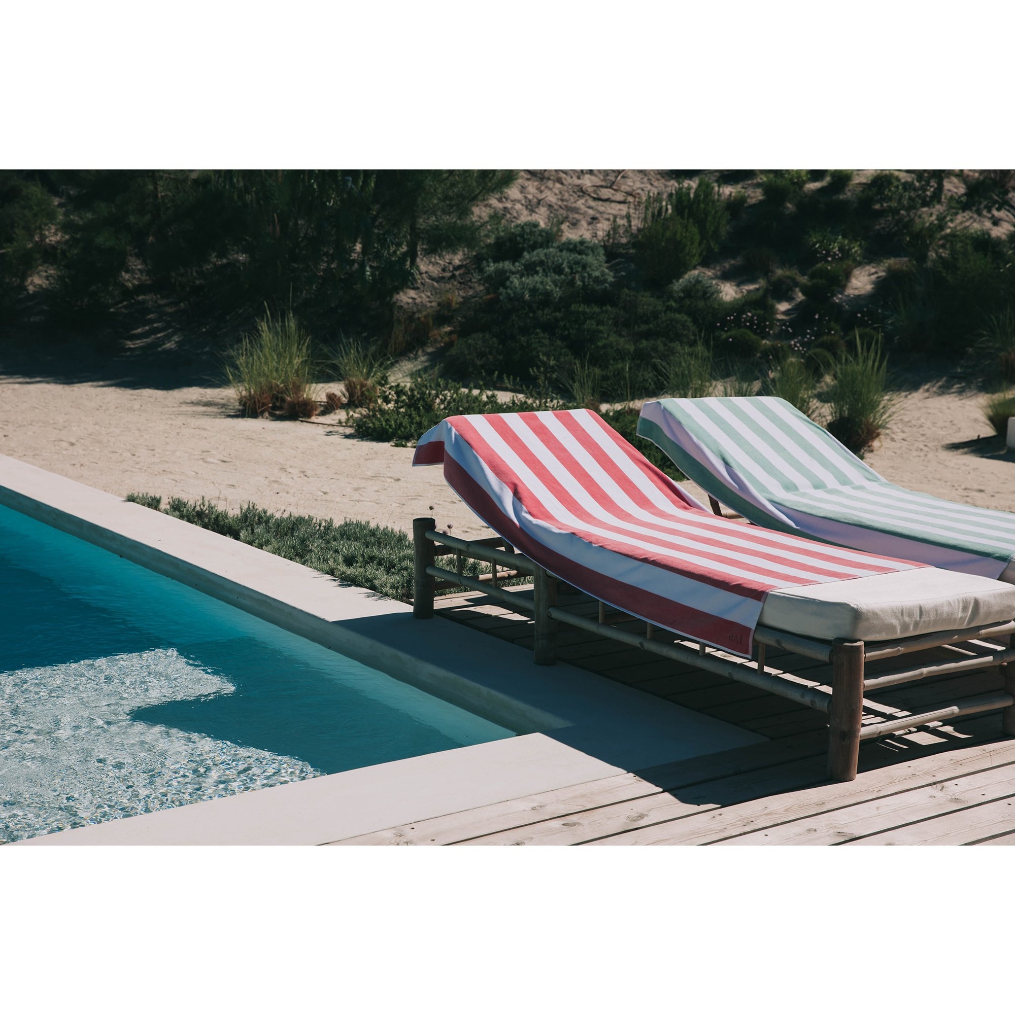 Torres Novas 1845 Torres Novas Beach towel Gibalta 100x180cm Pink