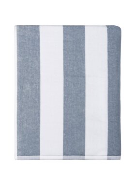 Torres Novas 1845 Beach towel Gibalta, Gray 100 x 180 cm Cotton