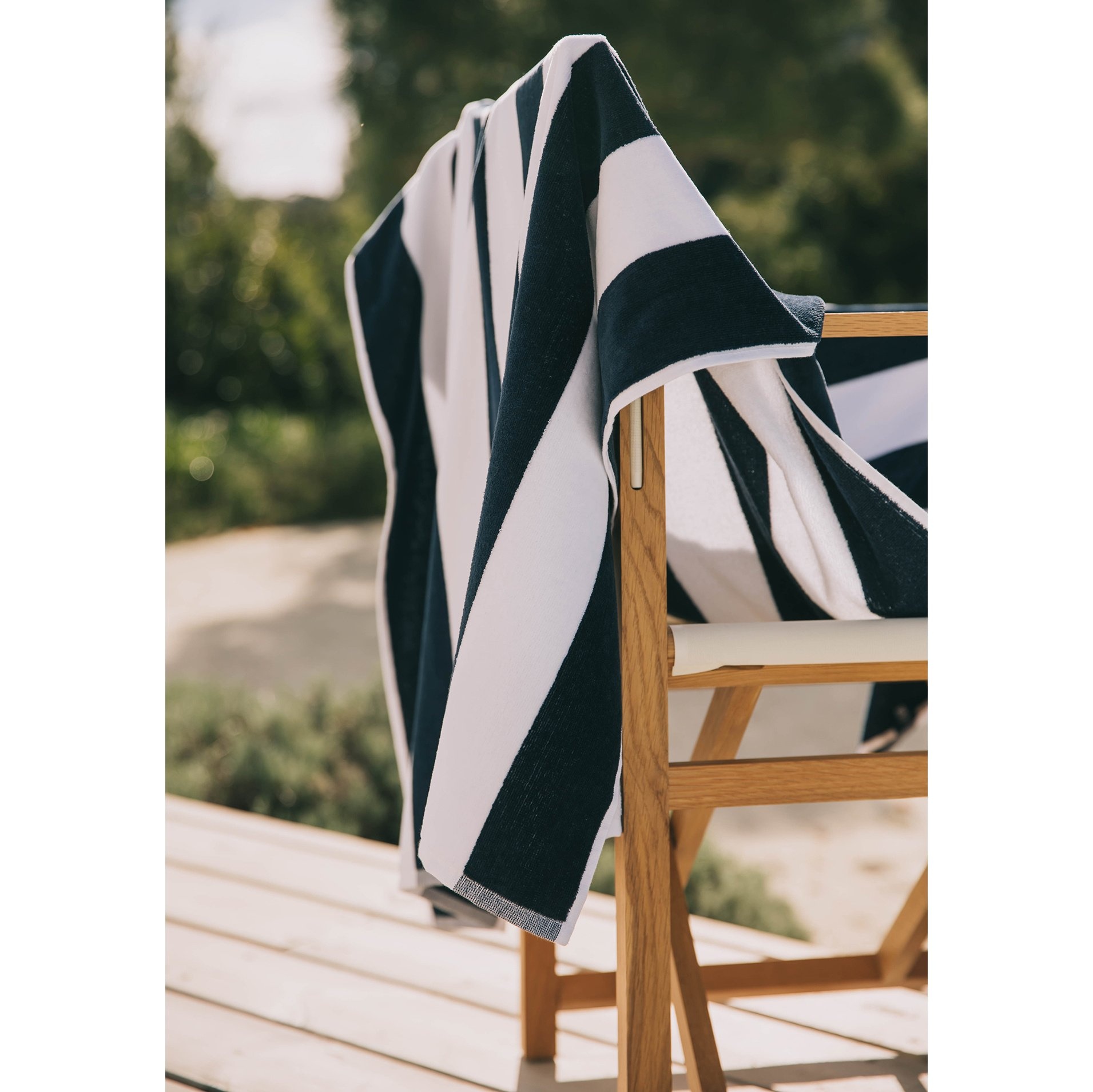 Torres Novas 1845 Torres Novas Beach towel Gibalta 100x180cm Navy blue