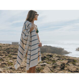 Torres Novas 1845 Beach towel Boa-Nova, Navy - 70 x 130 cm - 100% Cotton