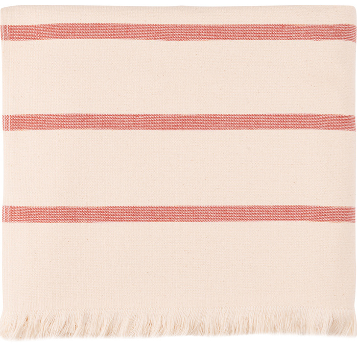 Torres Novas 1845 Beach towel Boa-Nova, Terracotta - 70 x 130 cm - 100% Cotton