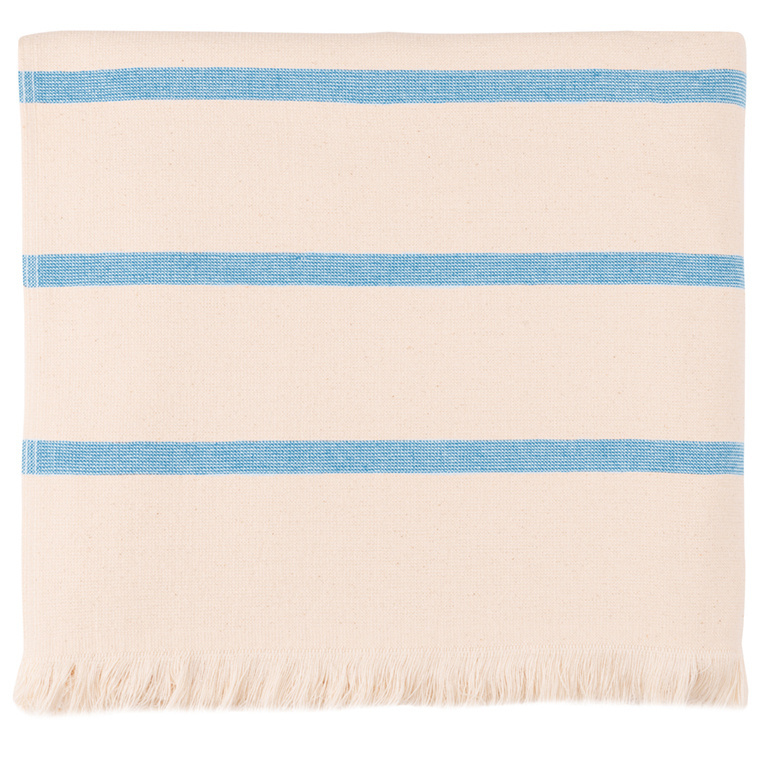 Torres Novas 1845 Beach towel Boa-Nova, Blue - 100 x 180 cm - 100% Cotton