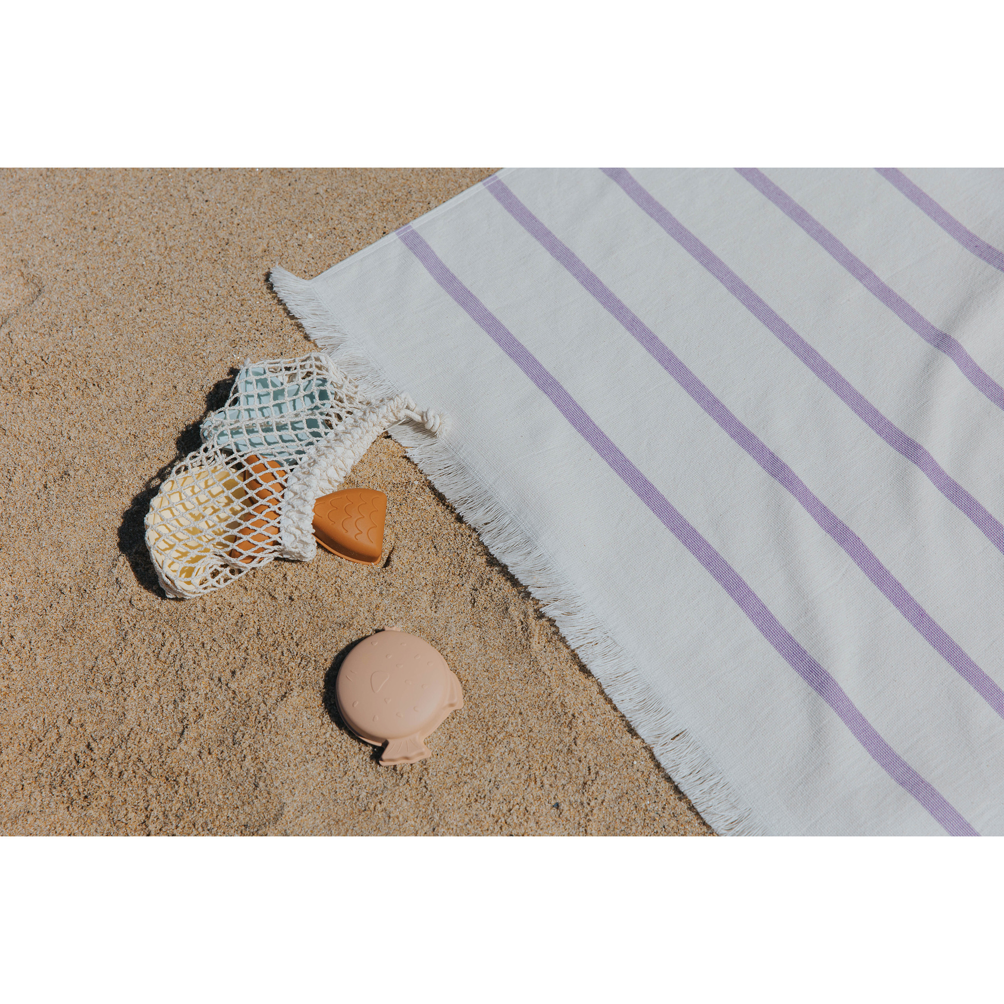 Torres Novas 1845 Beach towel Boa-Nova, Lavender - 100 x 180 cm - 100% Cotton