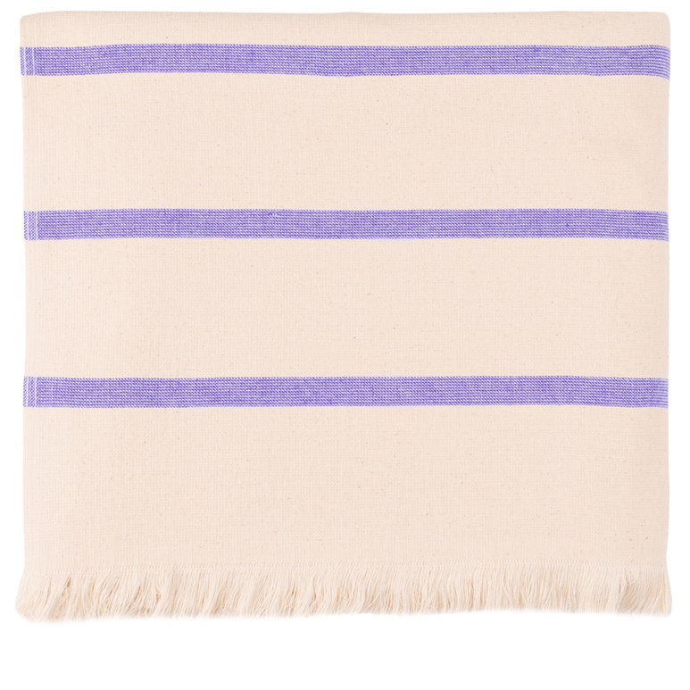 Torres Novas 1845 Beach towel Boa-Nova, Lavender - 70 x 130 cm - 100% Cotton