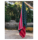 Torres Novas 1845 Beach towel Pena, Pink - 100 x 180 cm - 100% Cotton