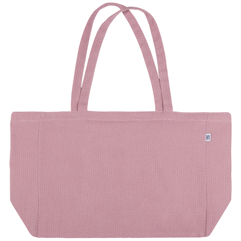 Torres Novas 1845 Beach bag Santa Maria, Old Pink - 41 x 29 x 14 cm - Cotton