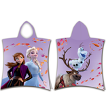 Disney Frozen Poncho / Bathcape Leaves - 50 x 115 cm - Cotton