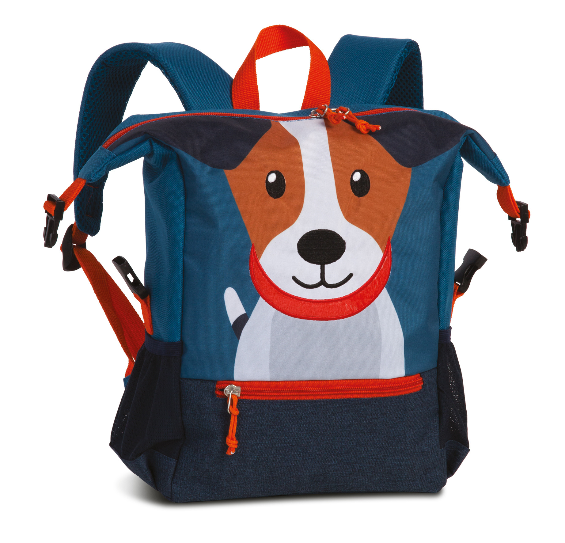 Fabrizio Backpack, Dog - 32 x 23/36 x 10 cm - GO GREEN