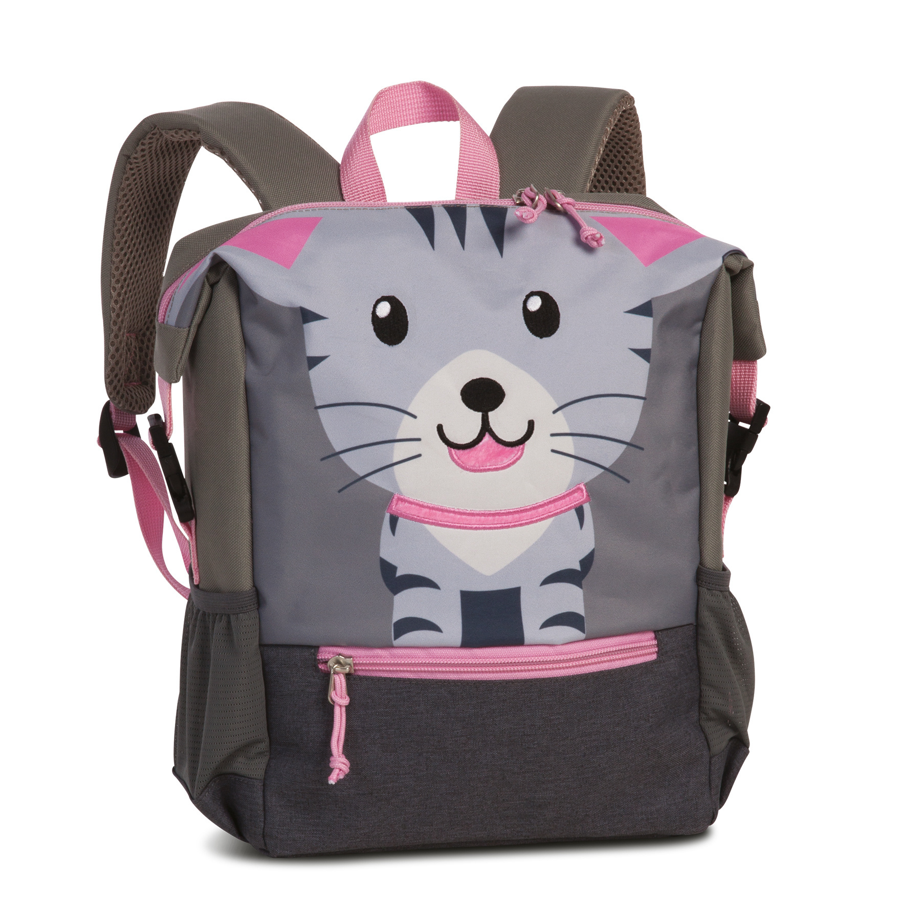 Fabrizio Backpack, Cat - 32 x 23/36 x 10 cm - GO GREEN