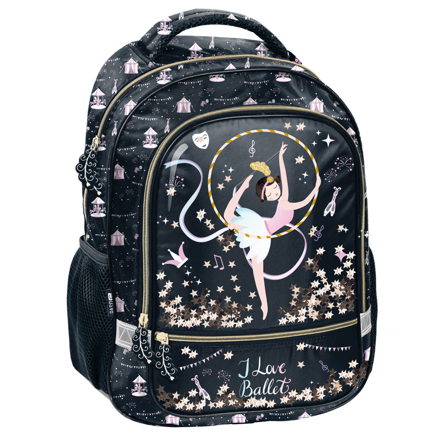 Ballerina Backpack, Love Ballet - 38 x 29 x 15 cm - Polyester