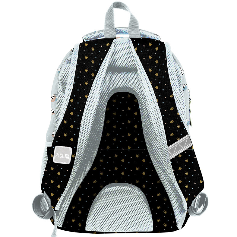 Panda Backpack, Glitter - 42 x 30 x 22 cm - Polyester