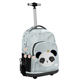 Panda Backpack Trolley, Glitter - 42 x 31 x 18 cm - Polyester