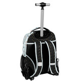 Panda Backpack Trolley, Glitter - 42 x 31 x 18 cm - Polyester