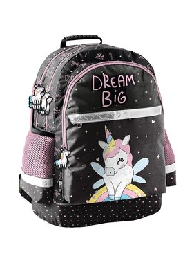 Unicorn Backpack Dream Big 42 x 29 cm Polyester