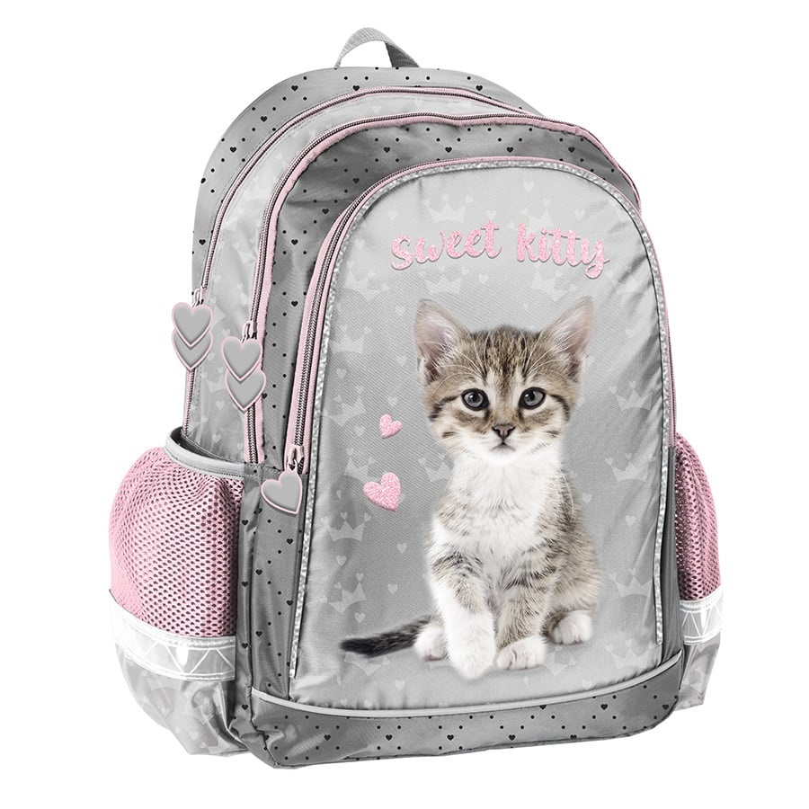 Animal Pictures Backpack Sweet Kitty - 41 x 30 x 18 cm - Polyester