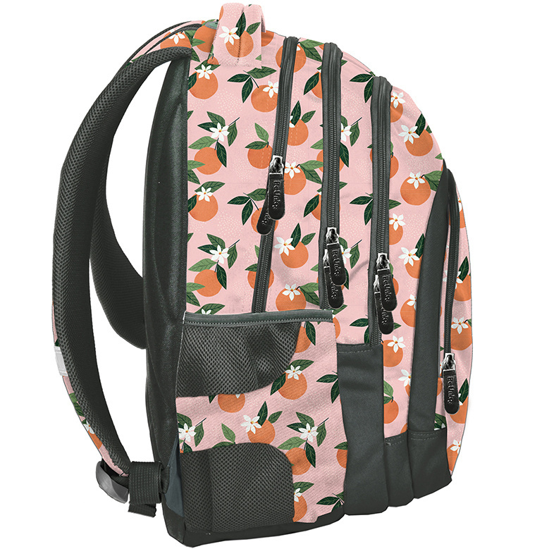 BeUniq Backpack, Orange - 41 x 30 x 24 cm - Polyester