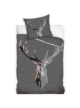 Animal Pictures Duvet cover Deer 140 x 200 cm 70 x 90 cm Cotton