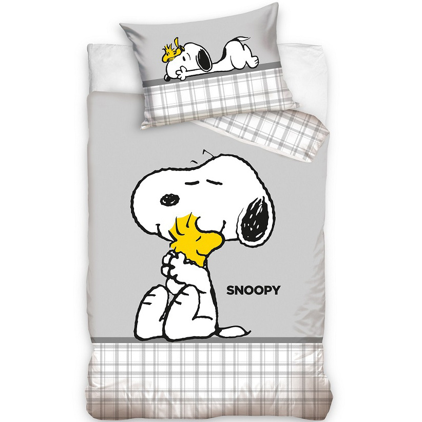 Snoopy BABY Duvet cover, Love - 100 x 135 cm - Cotton