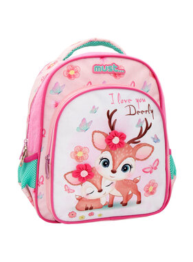 Must Backpack I Love you deerly 31 x 27 cm Polyester